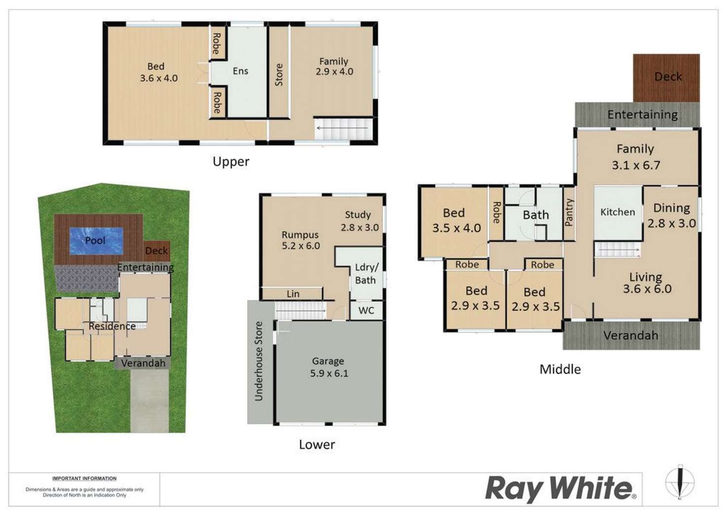 Floorplan of Homely house listing, 18 Kempwood Close, Adamstown Heights NSW 2289