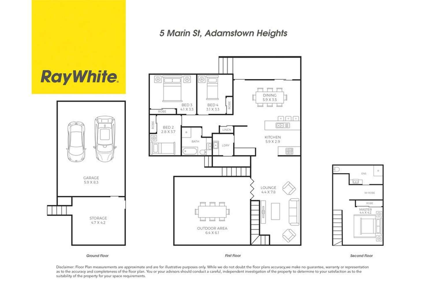 Floorplan of Homely house listing, 5 Marin Street, Adamstown Heights NSW 2289