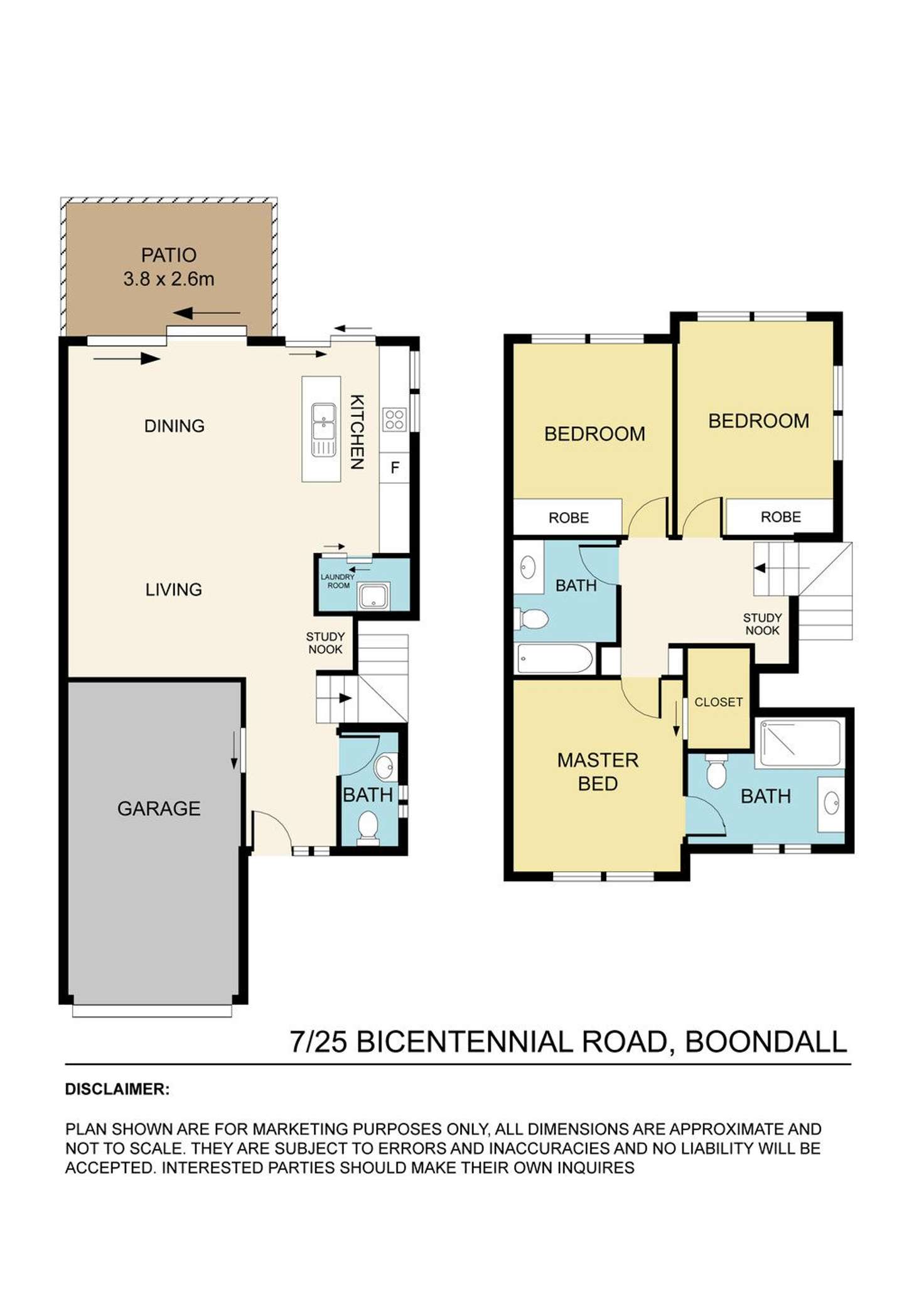 Floorplan of Homely house listing, 7/25-31 Bicentennial Road, Boondall QLD 4034