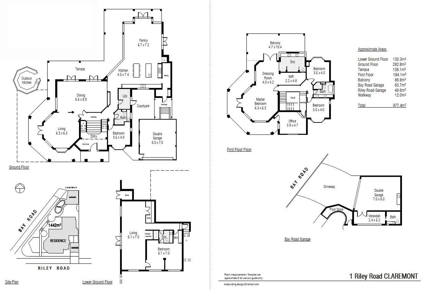 Floorplan of Homely house listing, 1 Riley Road, Claremont WA 6010