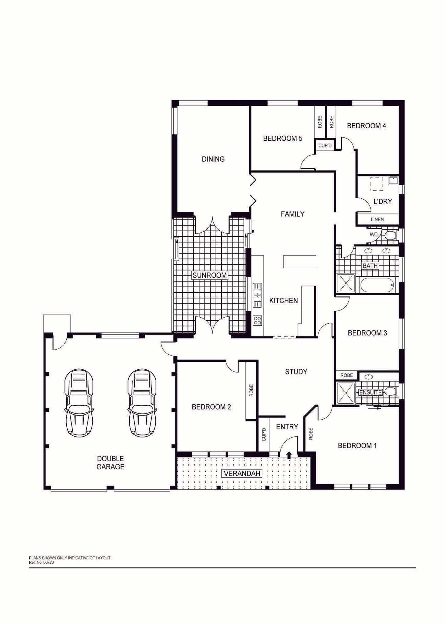 Floorplan of Homely house listing, 12 Pasmore Close, Kaleen ACT 2617