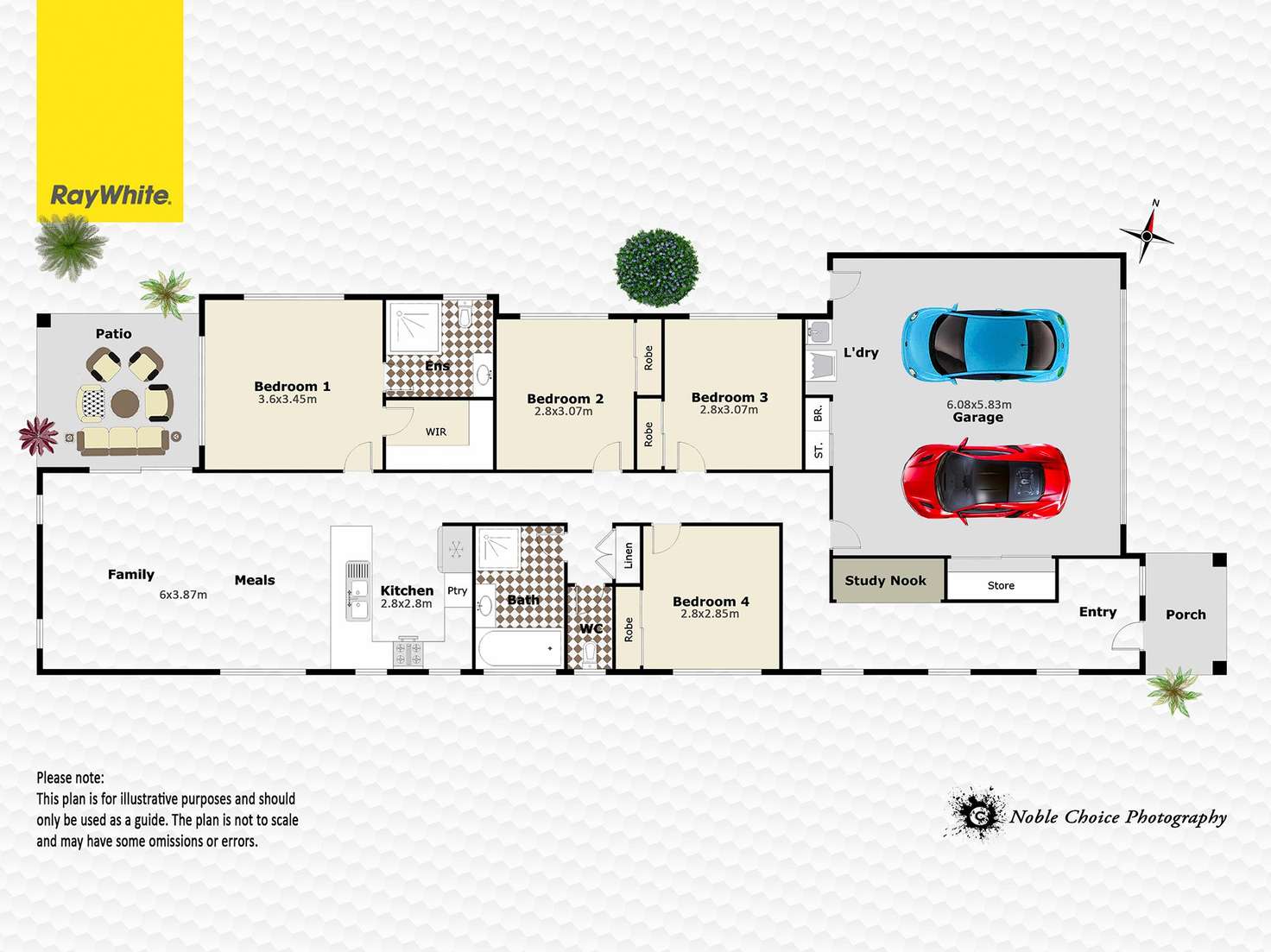 Floorplan of Homely house listing, 16 Copal Drive, Logan Reserve QLD 4133