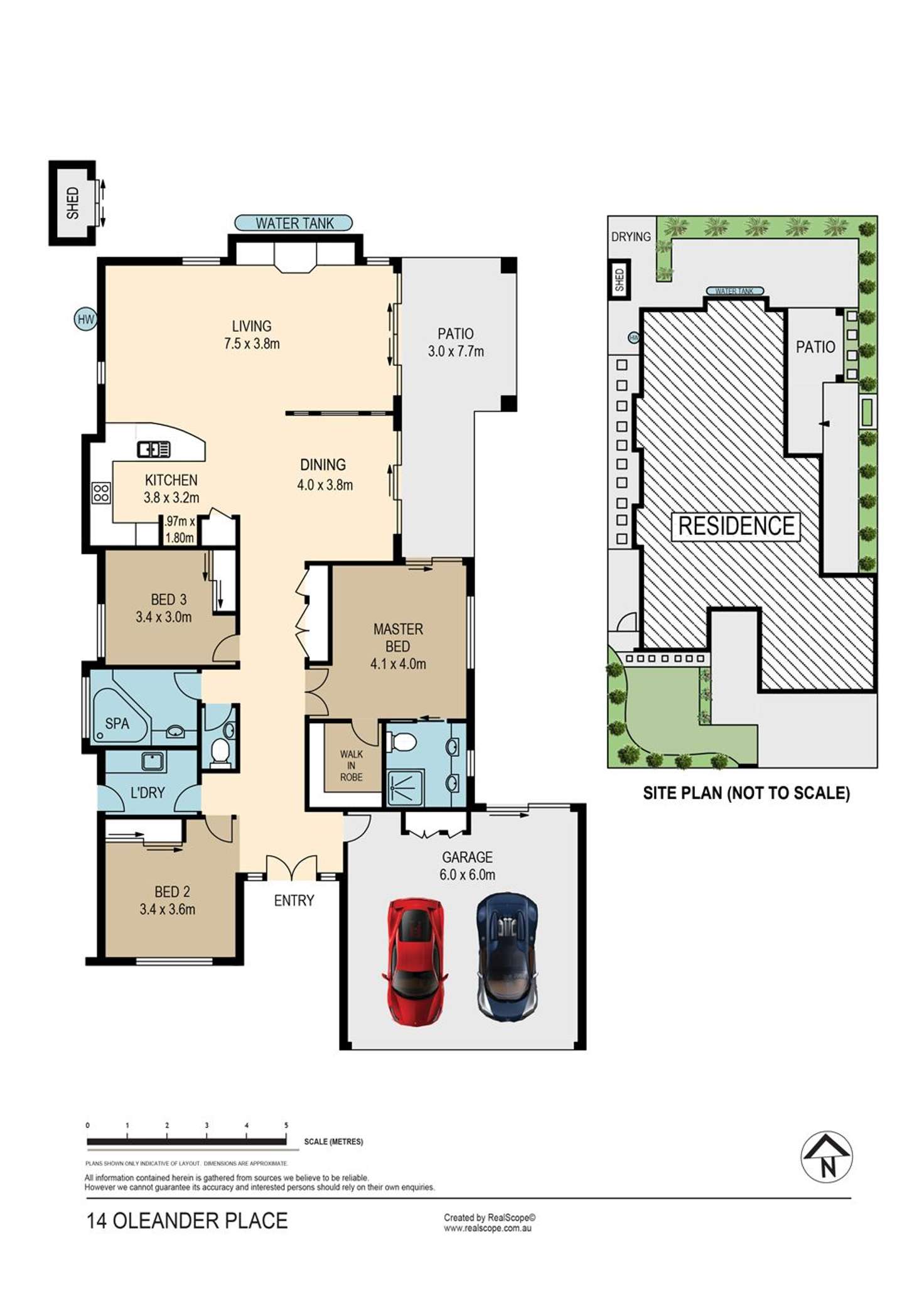 Floorplan of Homely house listing, 14 Oleander Place, Carindale QLD 4152