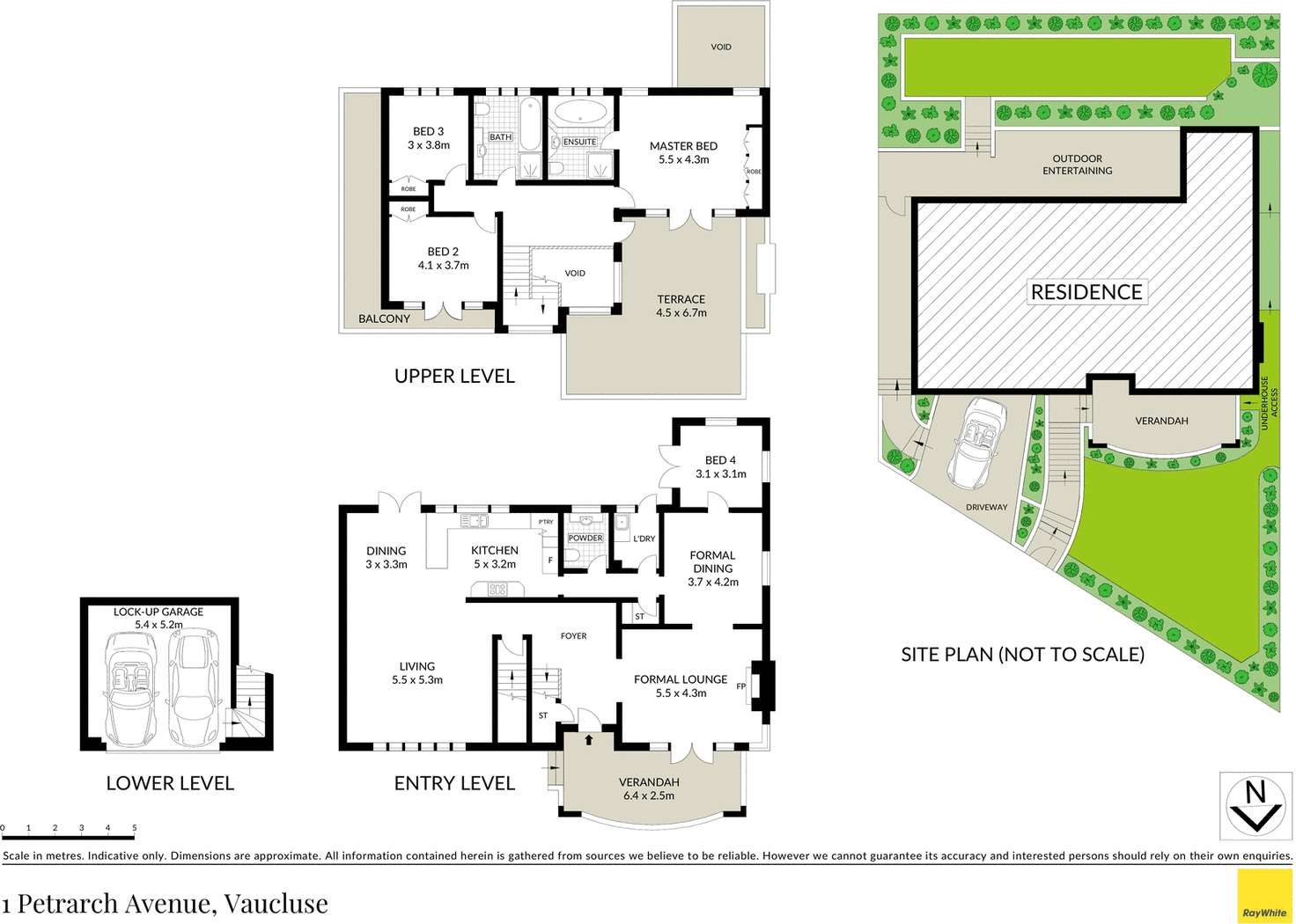 Floorplan of Homely house listing, 1 Petrarch Avenue, Vaucluse NSW 2030