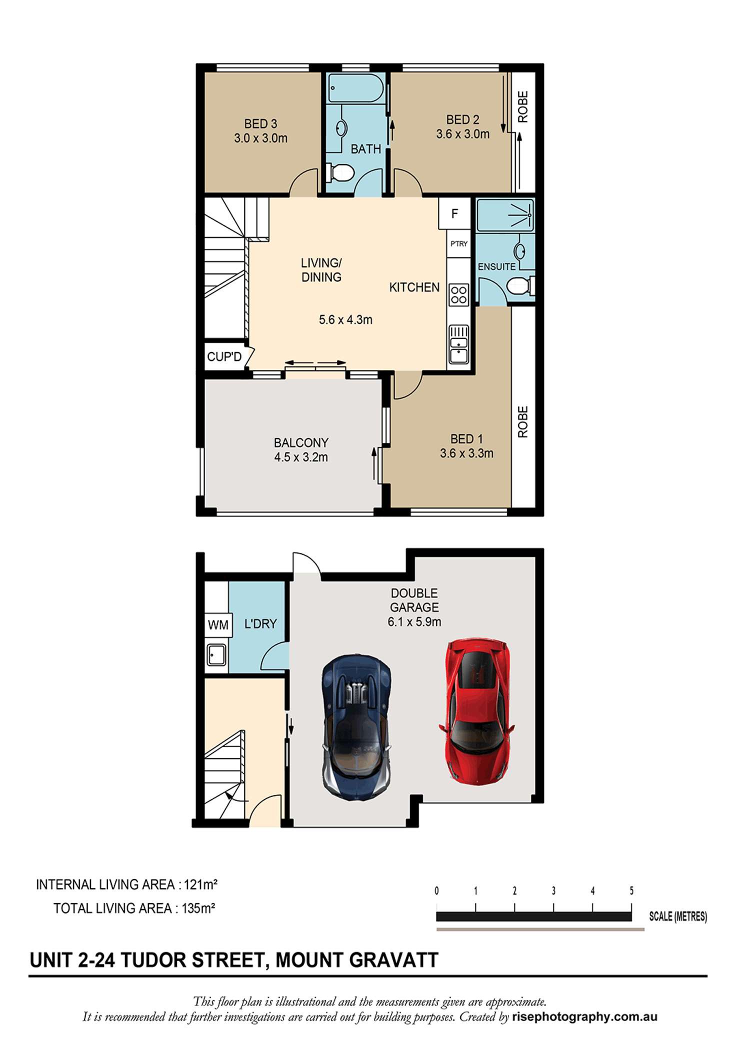 Floorplan of Homely townhouse listing, 2/24 Tudor Street, Mount Gravatt QLD 4122