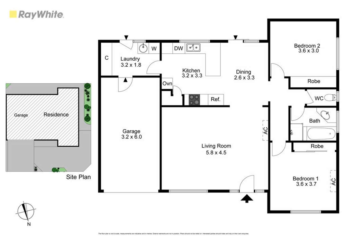 Floorplan of Homely unit listing, 21A Fenton Street, Huntingdale VIC 3166