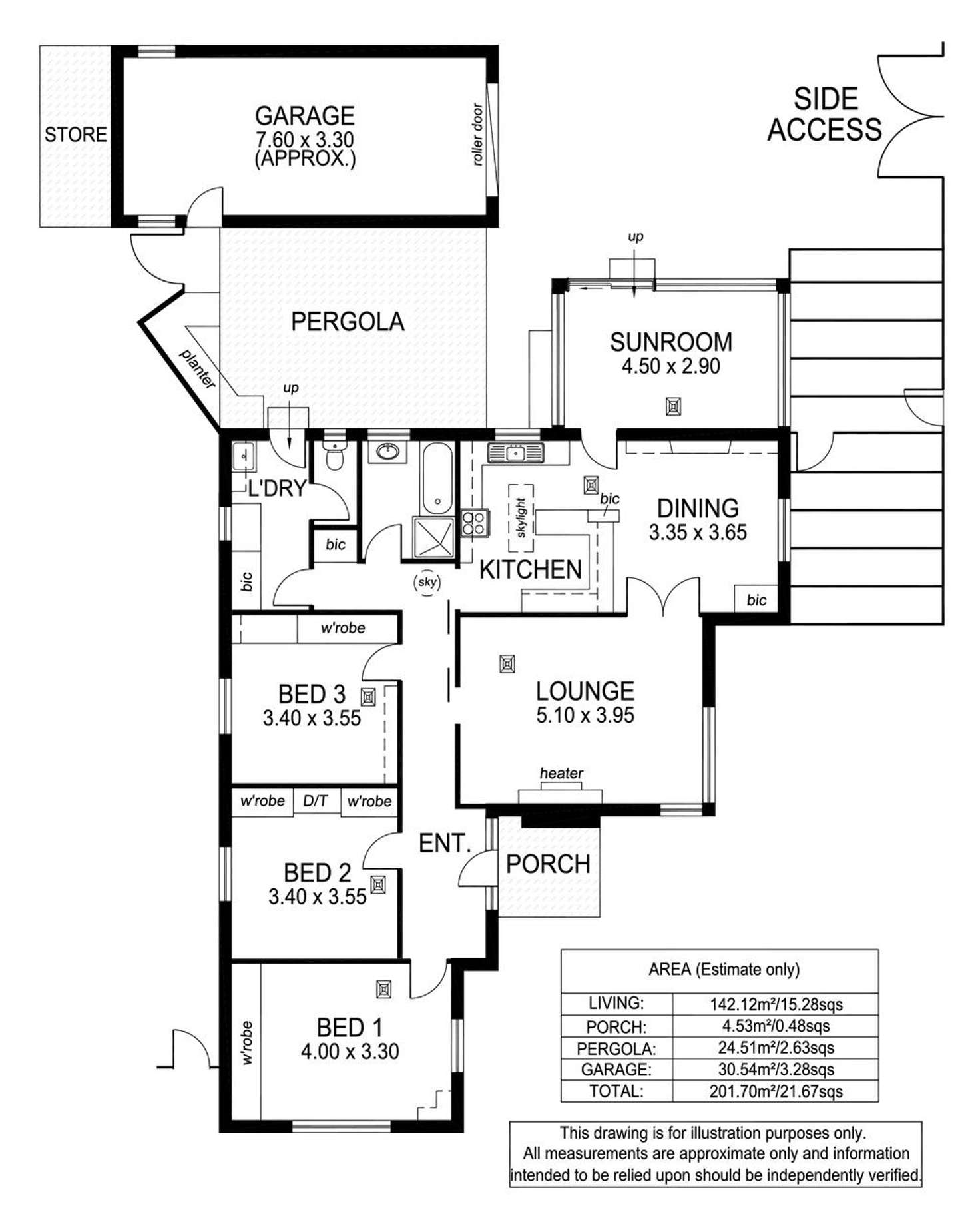 Floorplan of Homely house listing, 26 Errington Street, Plympton SA 5038