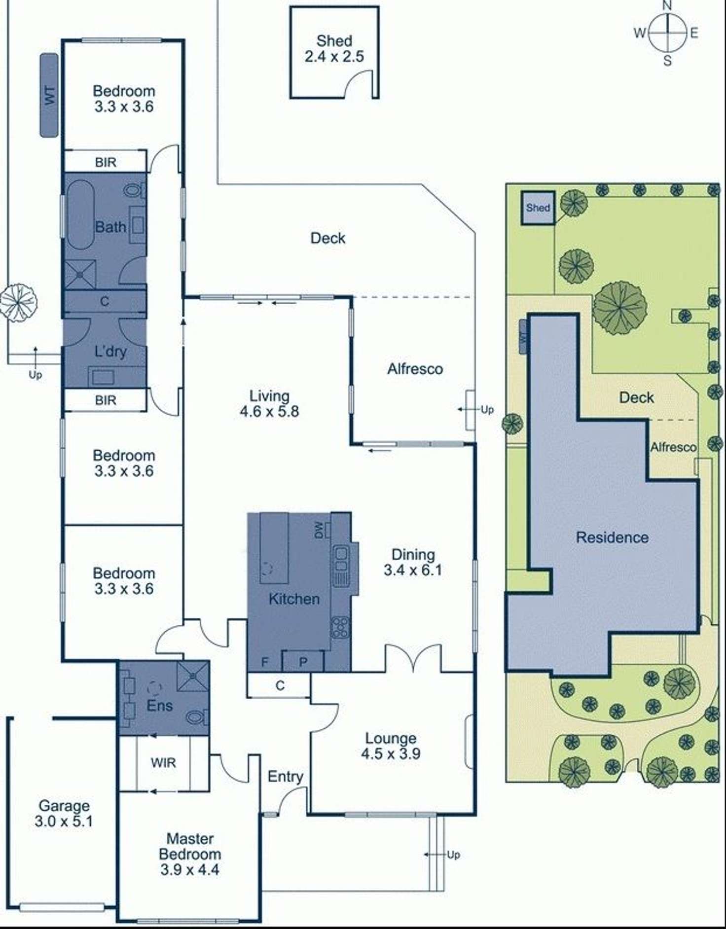 Floorplan of Homely house listing, 19 Dixon Grove, Blackburn VIC 3130