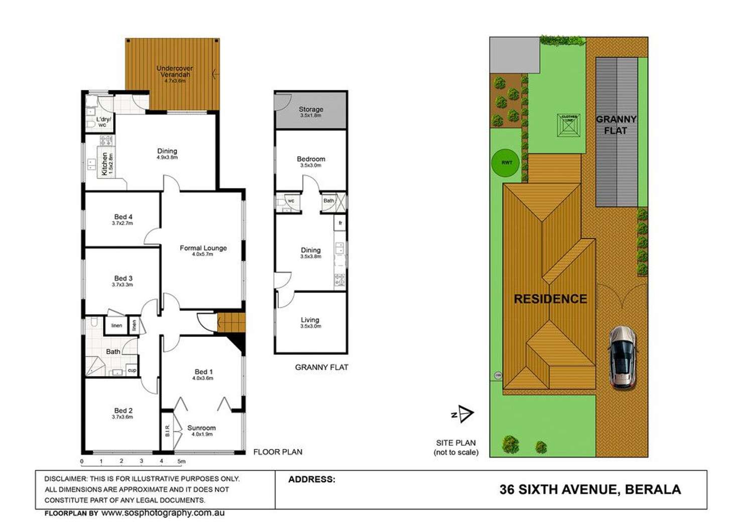 Floorplan of Homely house listing, 36 Sixth Avenue, Berala NSW 2141
