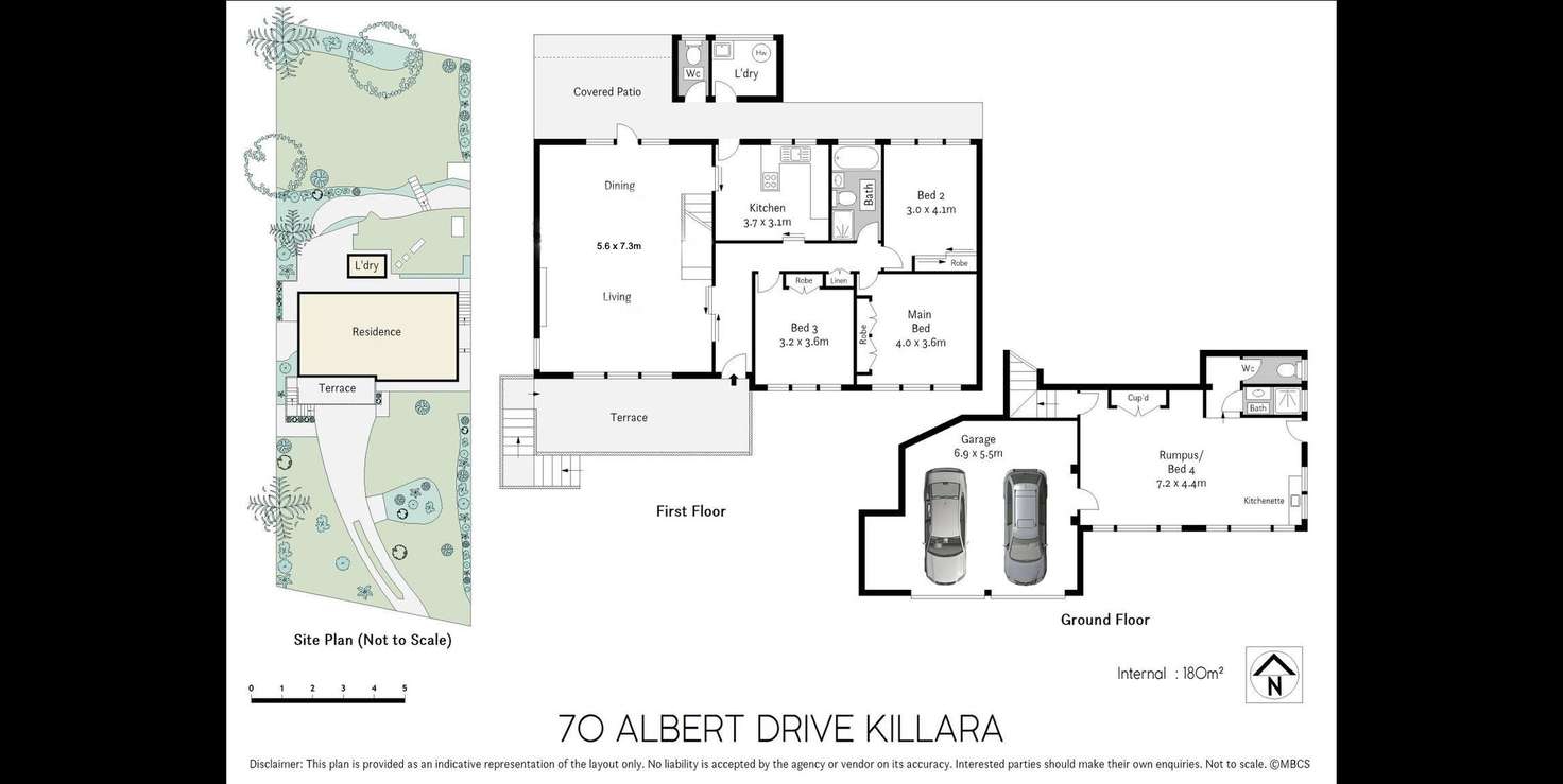 Floorplan of Homely house listing, 70 Albert Drive, Killara NSW 2071