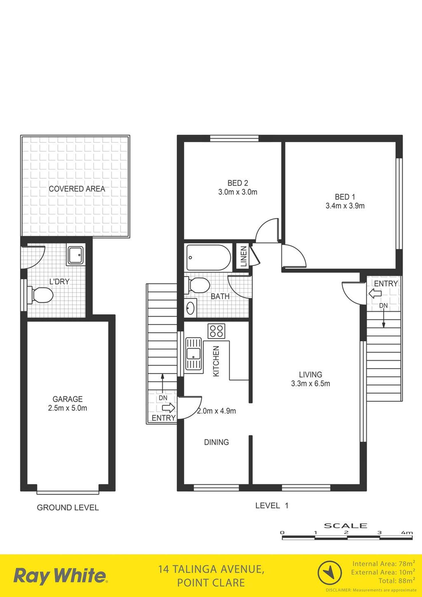 Floorplan of Homely house listing, 14 Talinga Avenue, Point Clare NSW 2250