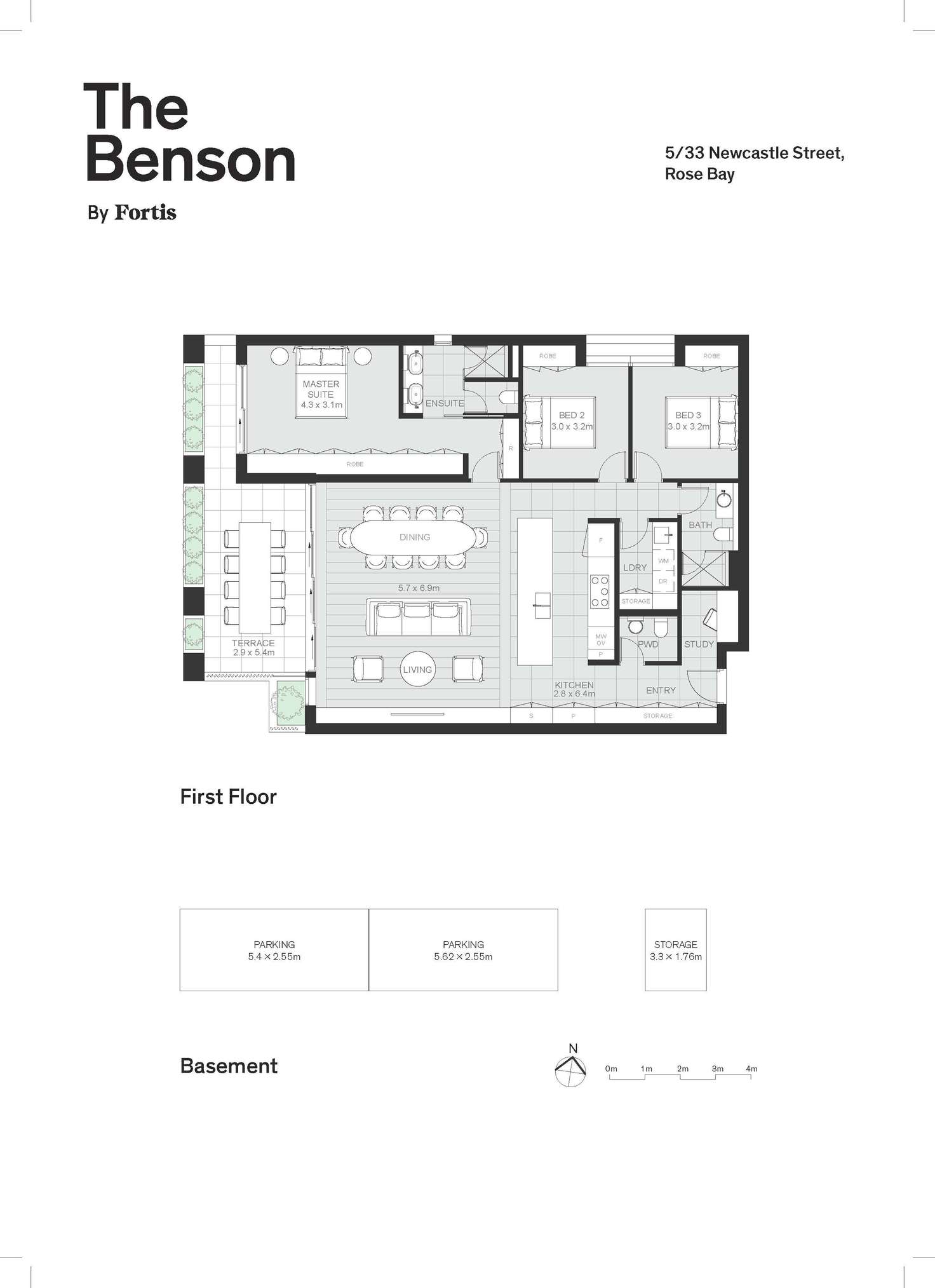 Floorplan of Homely apartment listing, 5/33 Newcastle Street, Rose Bay NSW 2029