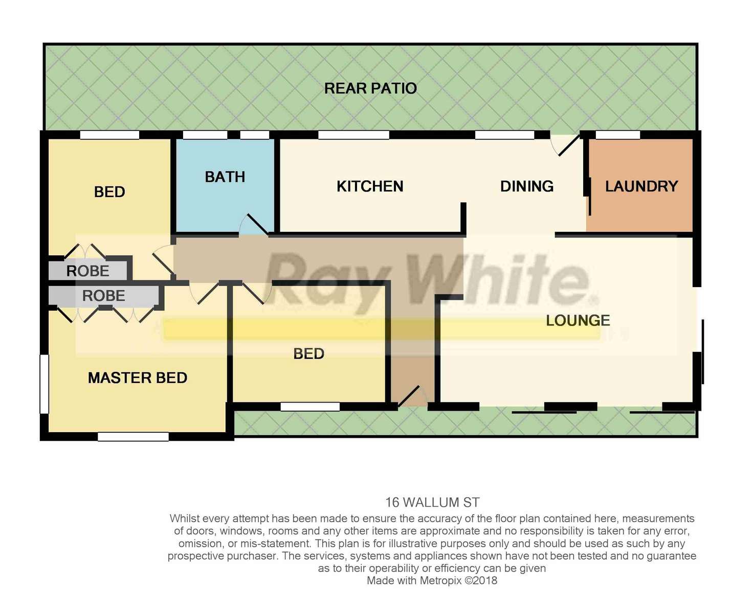 Floorplan of Homely house listing, 16 Wallum Street, Acacia Ridge QLD 4110