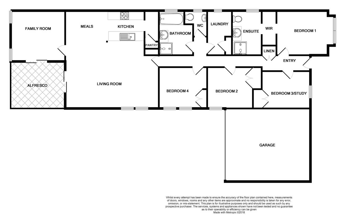 Floorplan of Homely house listing, 7 Egan Lane, Lyndhurst VIC 3975