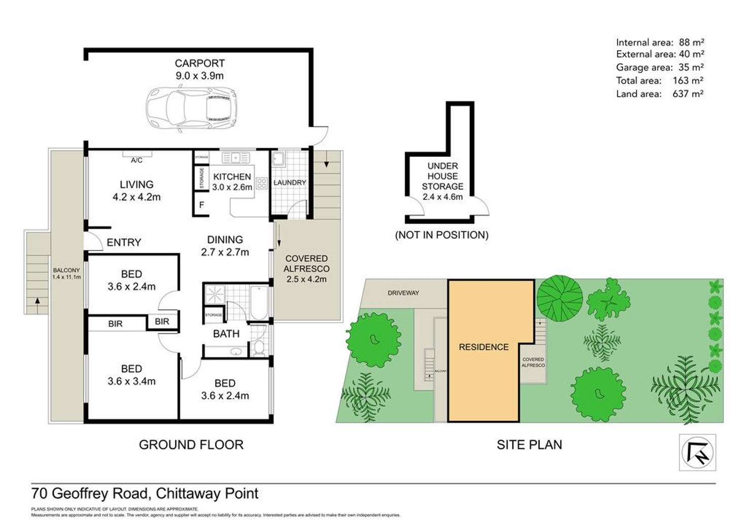 Floorplan of Homely house listing, 70 Geoffrey Road, Chittaway Point NSW 2261