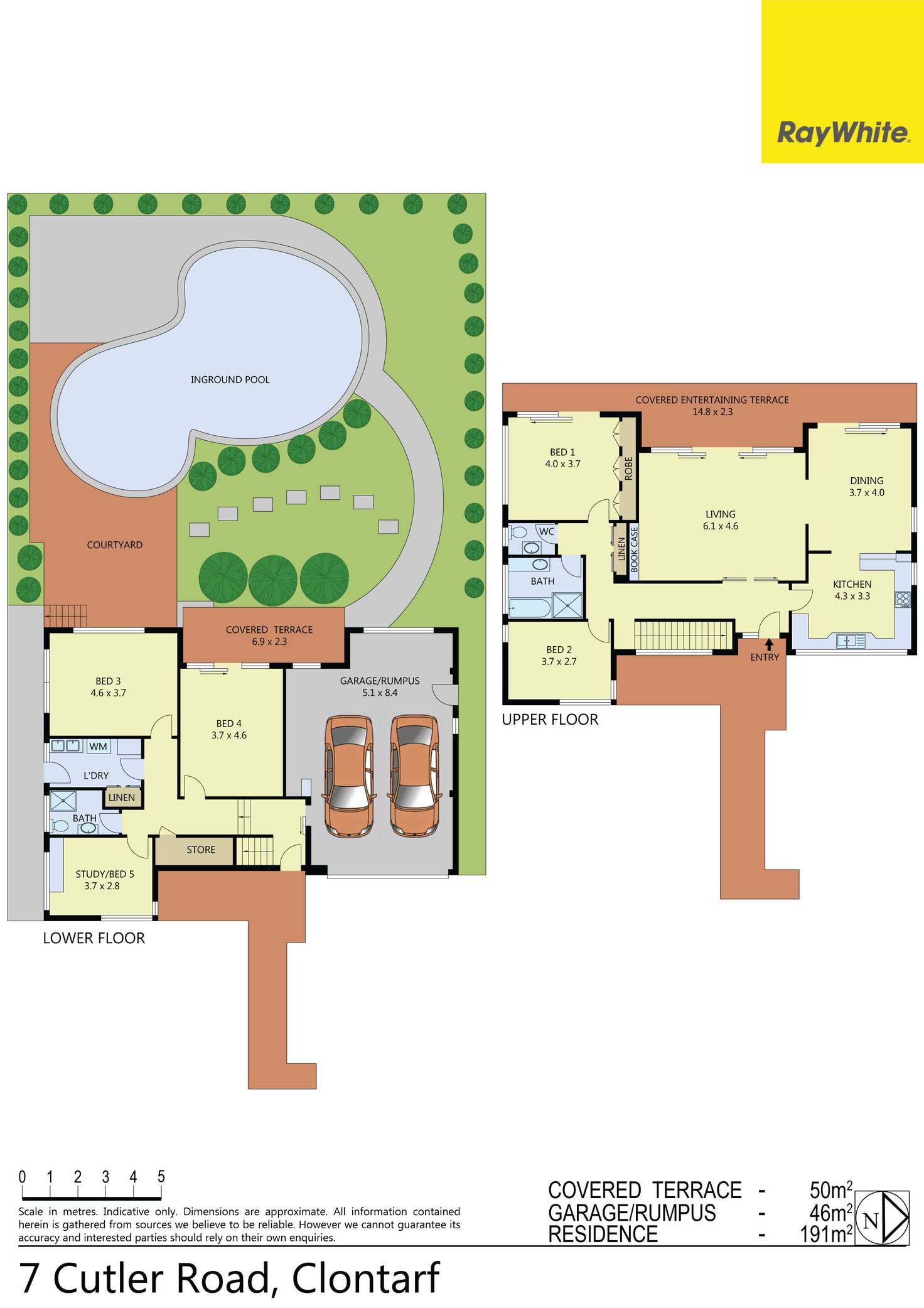 Floorplan of Homely house listing, 7 Cutler Road, Clontarf NSW 2093
