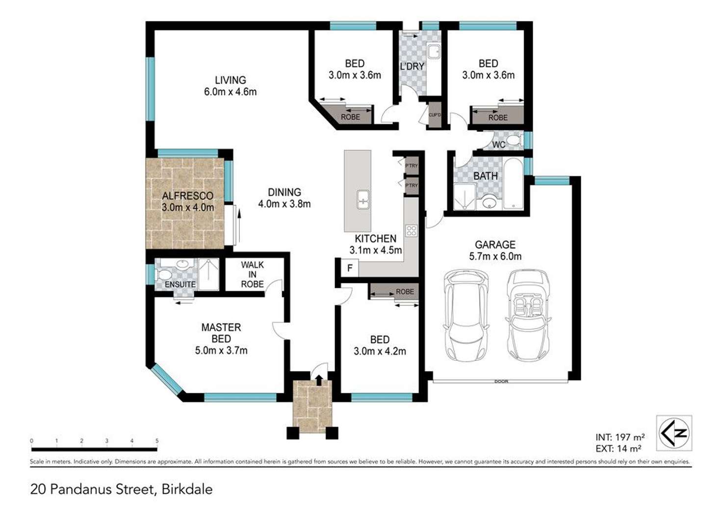Floorplan of Homely house listing, 20 Pandanus Street, Birkdale QLD 4159