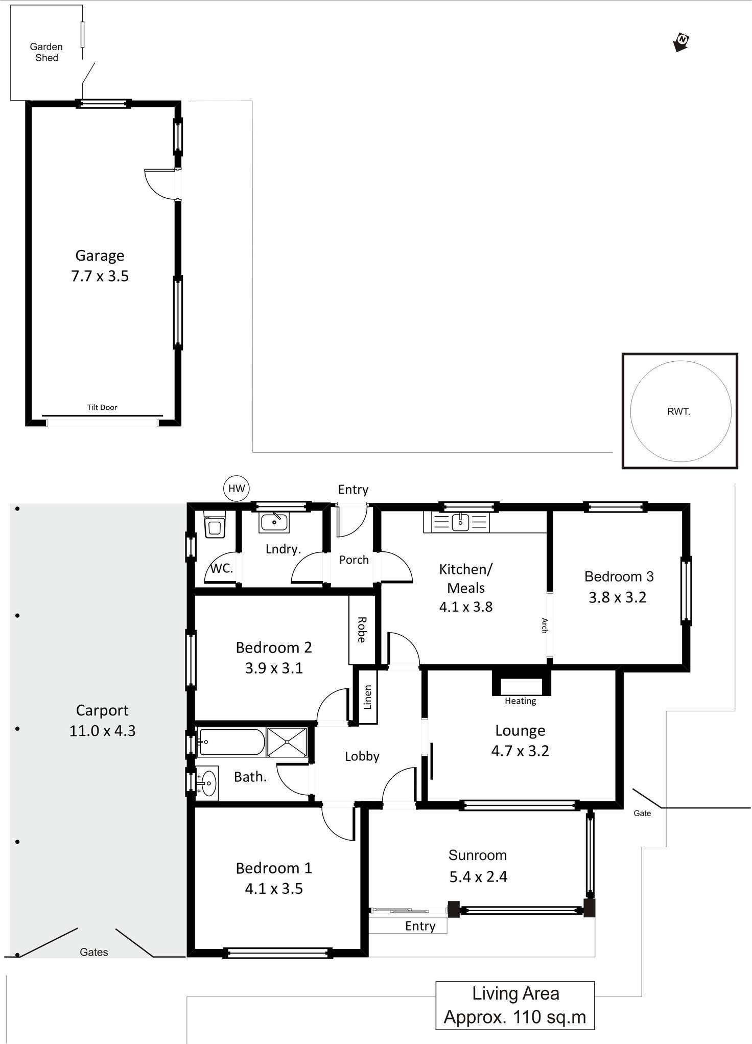 Floorplan of Homely house listing, 8 Seekamp Street, Berri SA 5343