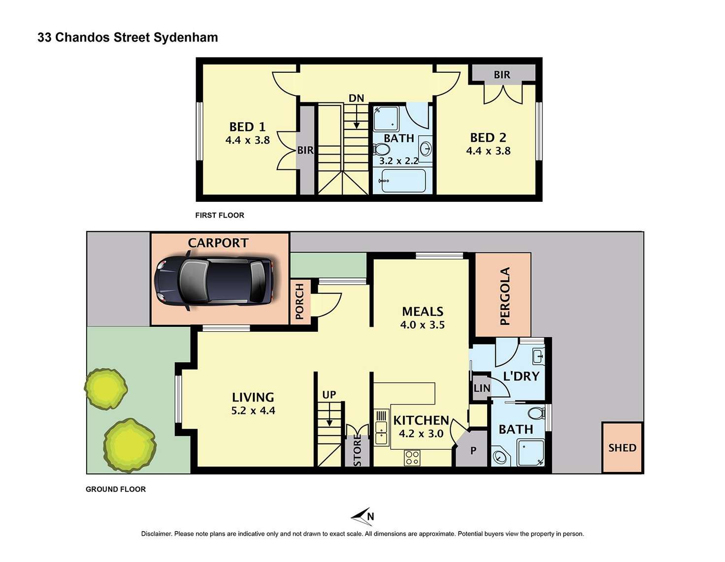 Floorplan of Homely house listing, 33 Chandos Street, Sydenham VIC 3037