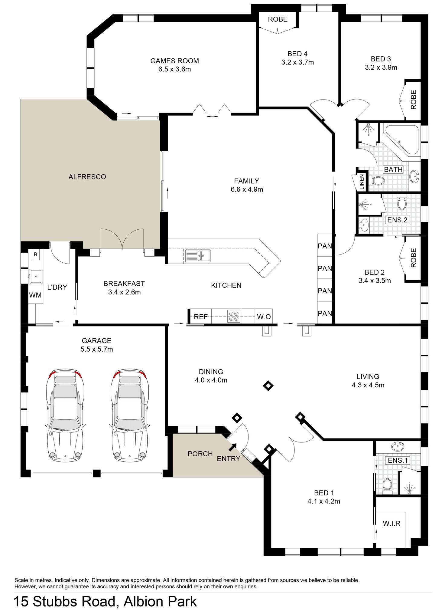 Floorplan of Homely house listing, 15 Stubbs Road, Albion Park NSW 2527
