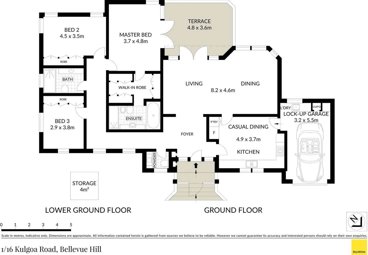 Floorplan of Homely apartment listing, 1/16 Kulgoa Road, Bellevue Hill NSW 2023