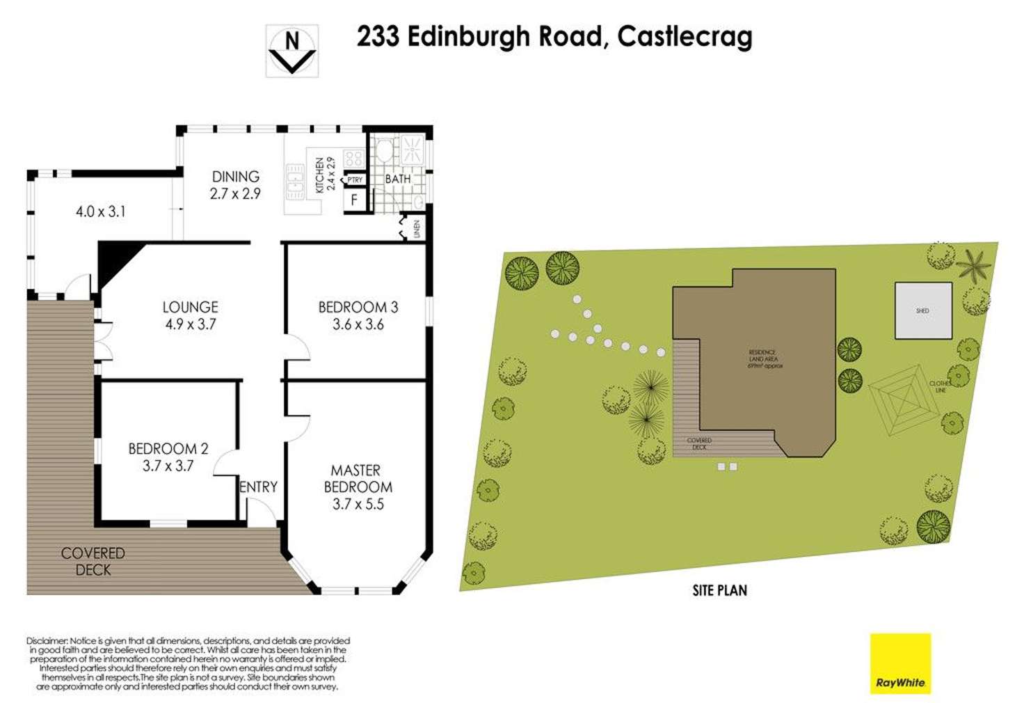Floorplan of Homely house listing, 233a Edinburgh Road, Castlecrag NSW 2068