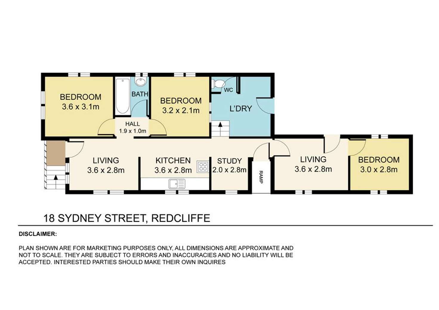 Floorplan of Homely house listing, 18 Sydney Street, Redcliffe QLD 4020