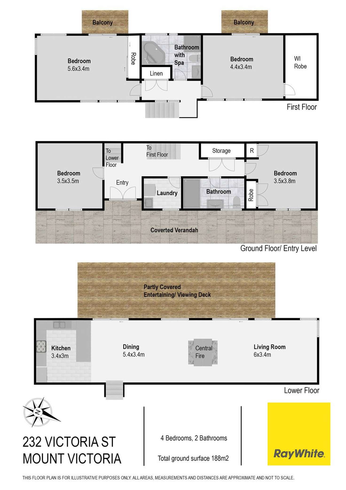 Floorplan of Homely house listing, 232 Victoria Street, Mount Victoria NSW 2786