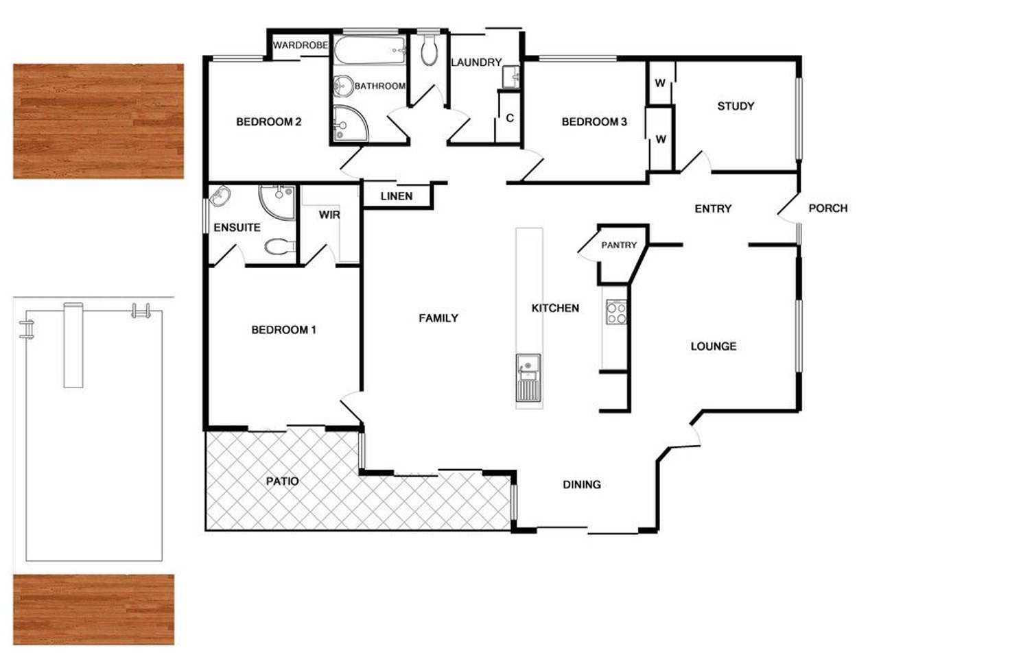 Floorplan of Homely house listing, 73 Kokoda Street, Idalia QLD 4811