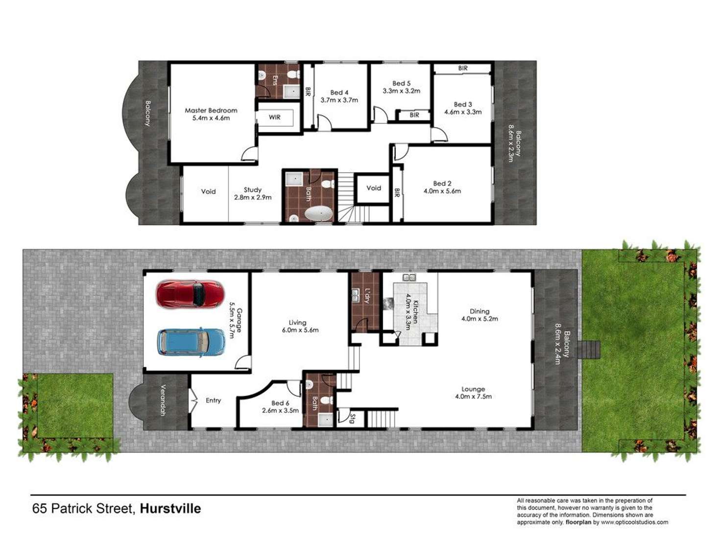 Floorplan of Homely house listing, 65 Patrick Street, Hurstville NSW 2220