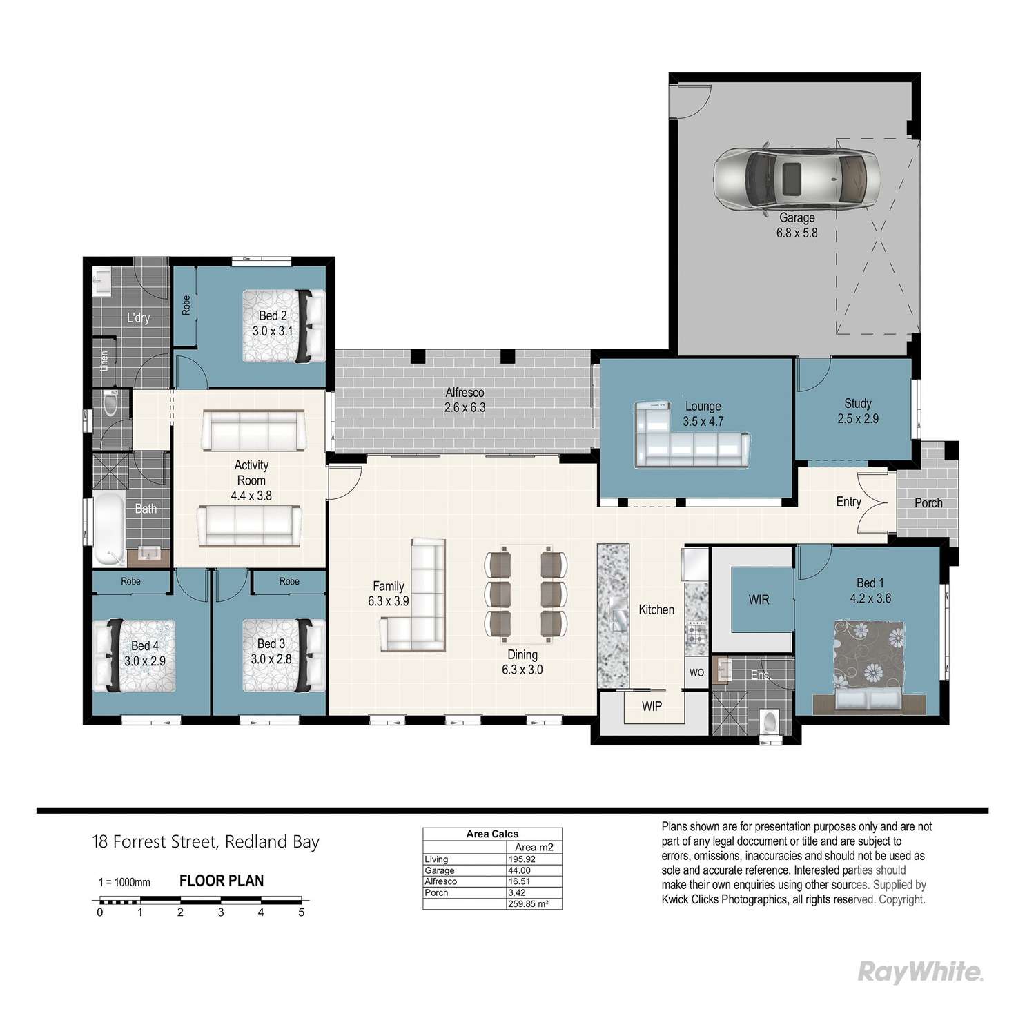 Floorplan of Homely house listing, 18 Forrest Street, Redland Bay QLD 4165