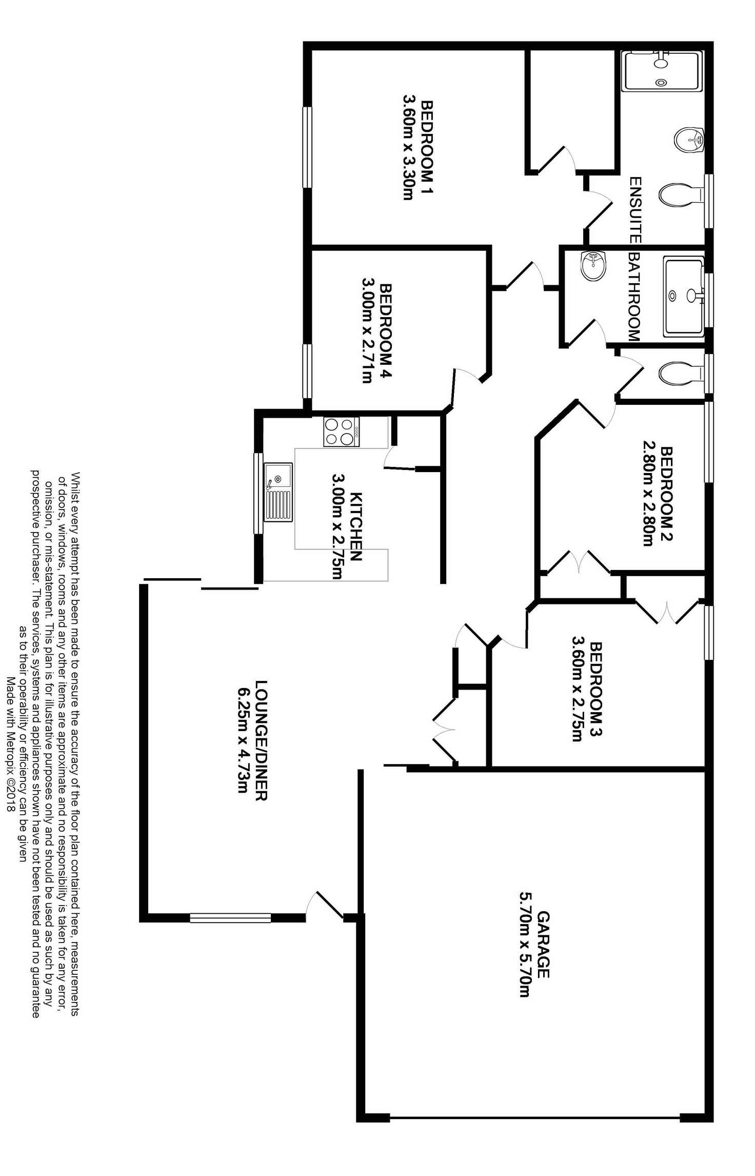 Floorplan of Homely house listing, 12 Malabar Street, Condon QLD 4815