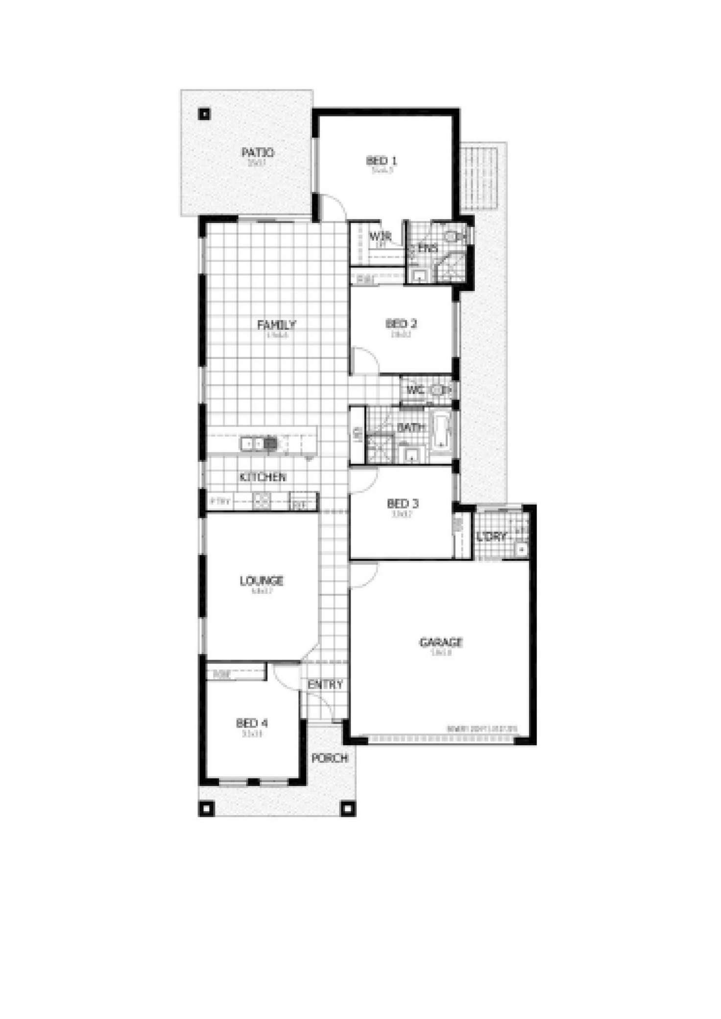 Floorplan of Homely house listing, 17 Lamont Street, Coomera QLD 4209
