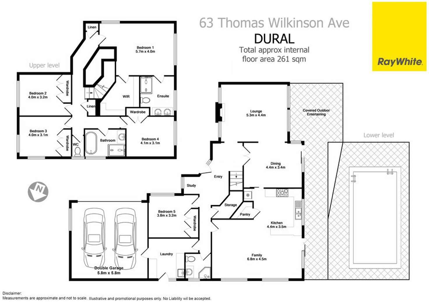 Floorplan of Homely house listing, 63 Thomas Wilkinson Avenue, Dural NSW 2158