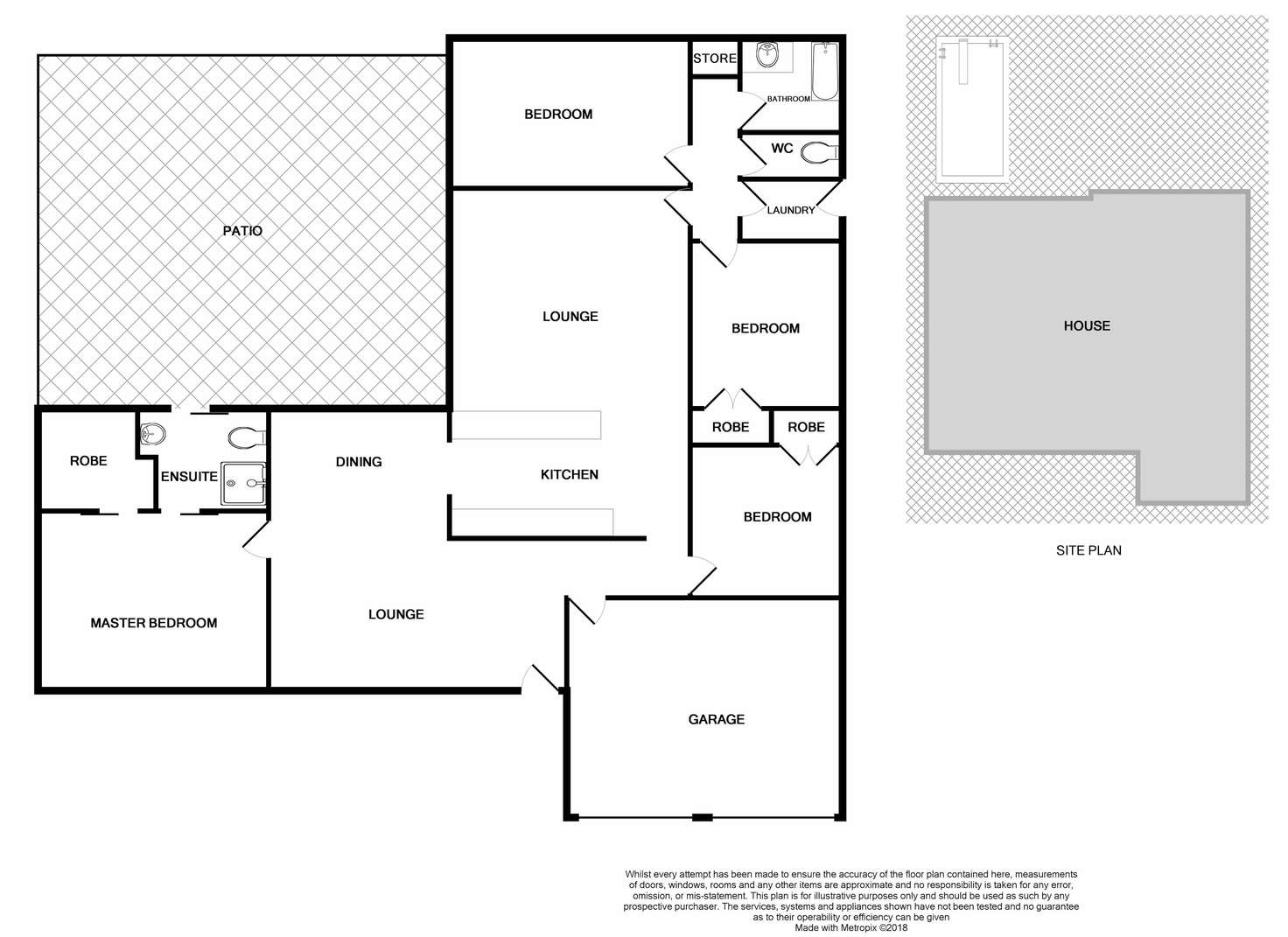 Floorplan of Homely house listing, 43 Brazier Drive, Annandale QLD 4814