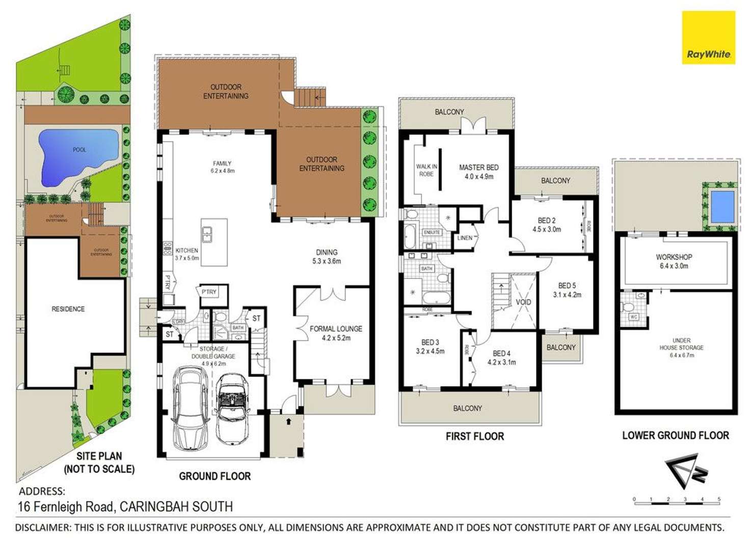 Floorplan of Homely house listing, 16 Fernleigh Road, Caringbah South NSW 2229