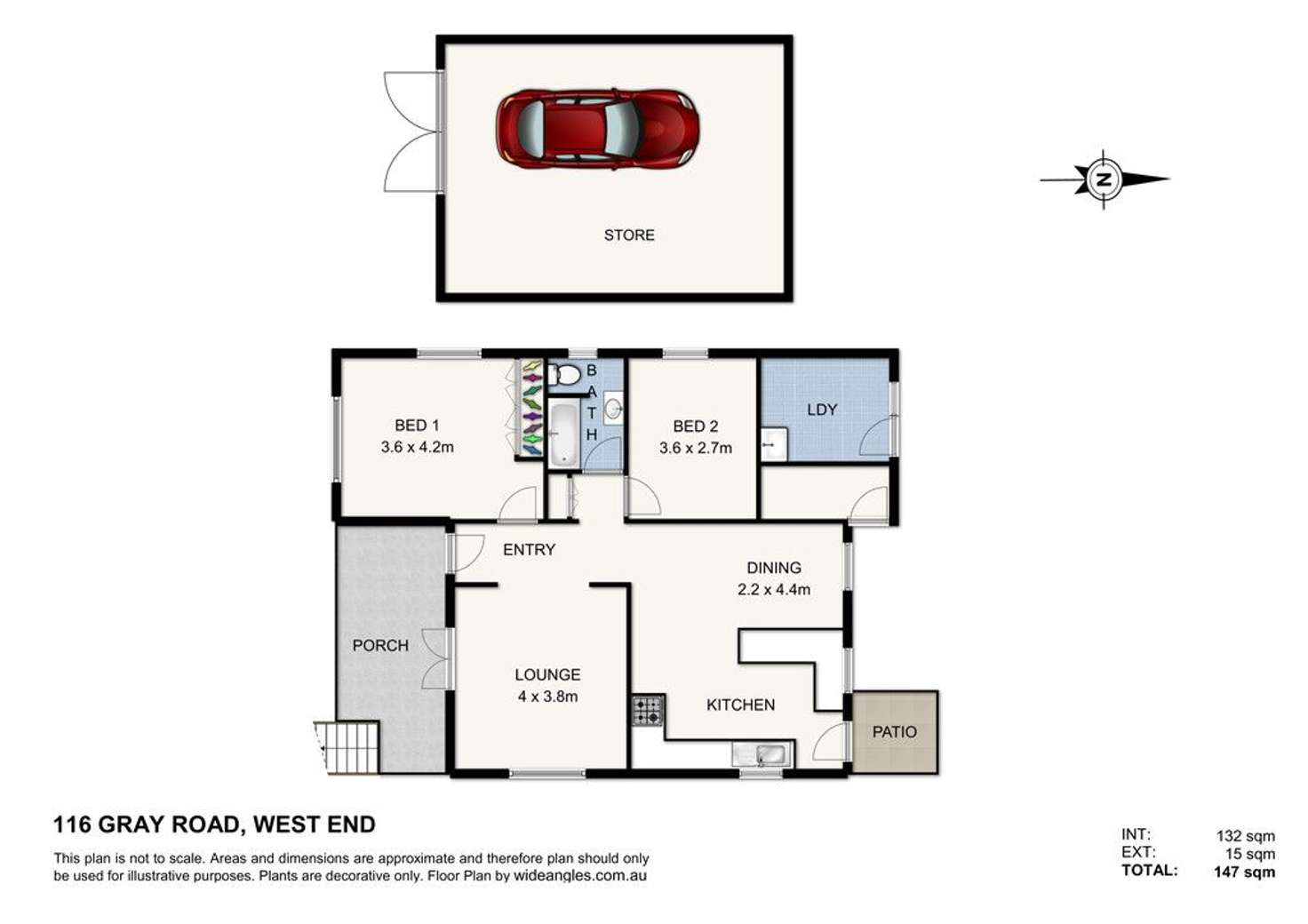 Floorplan of Homely house listing, 116 Gray Road, West End QLD 4101