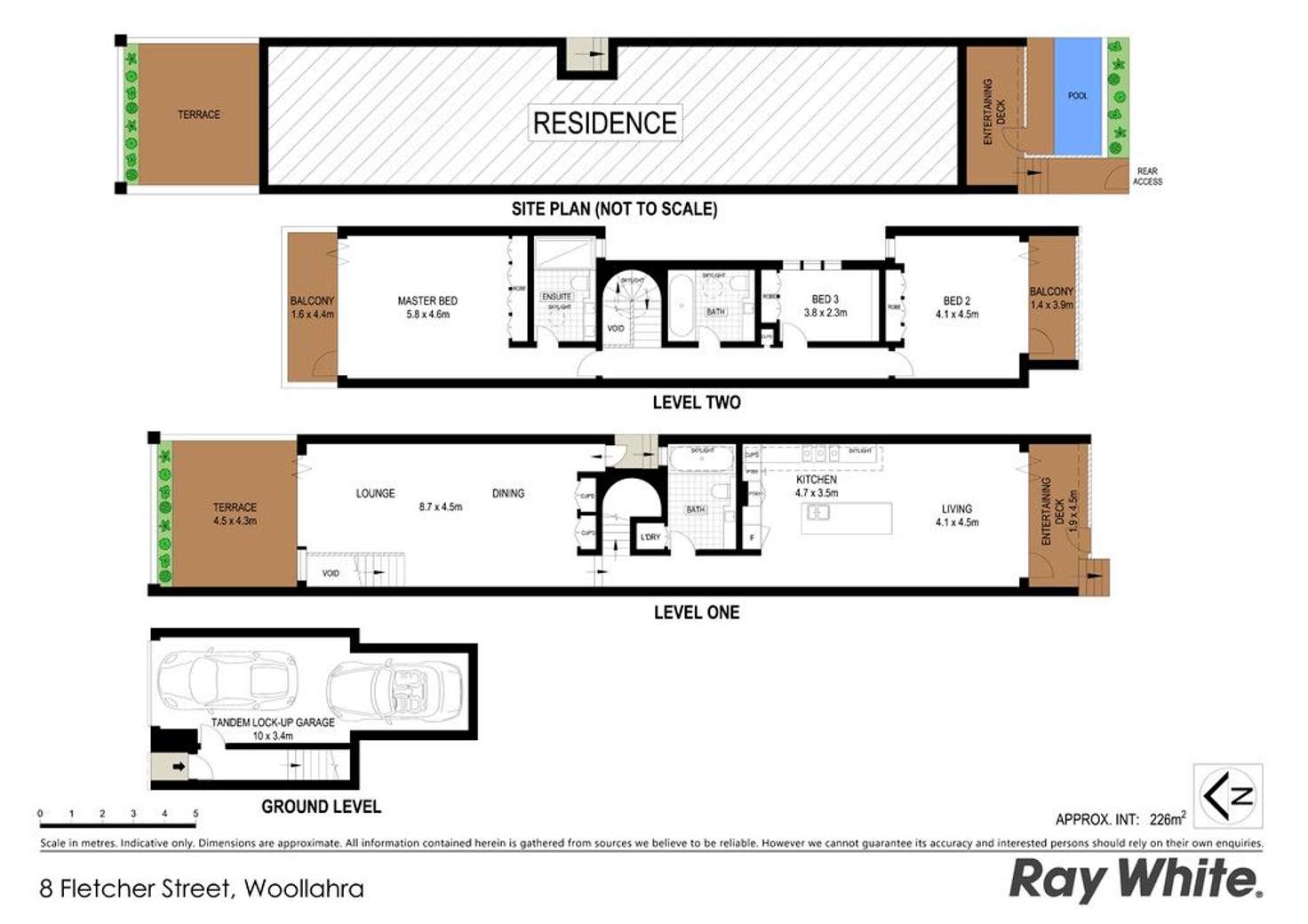 Floorplan of Homely house listing, 8 Fletcher Street, Woollahra NSW 2025