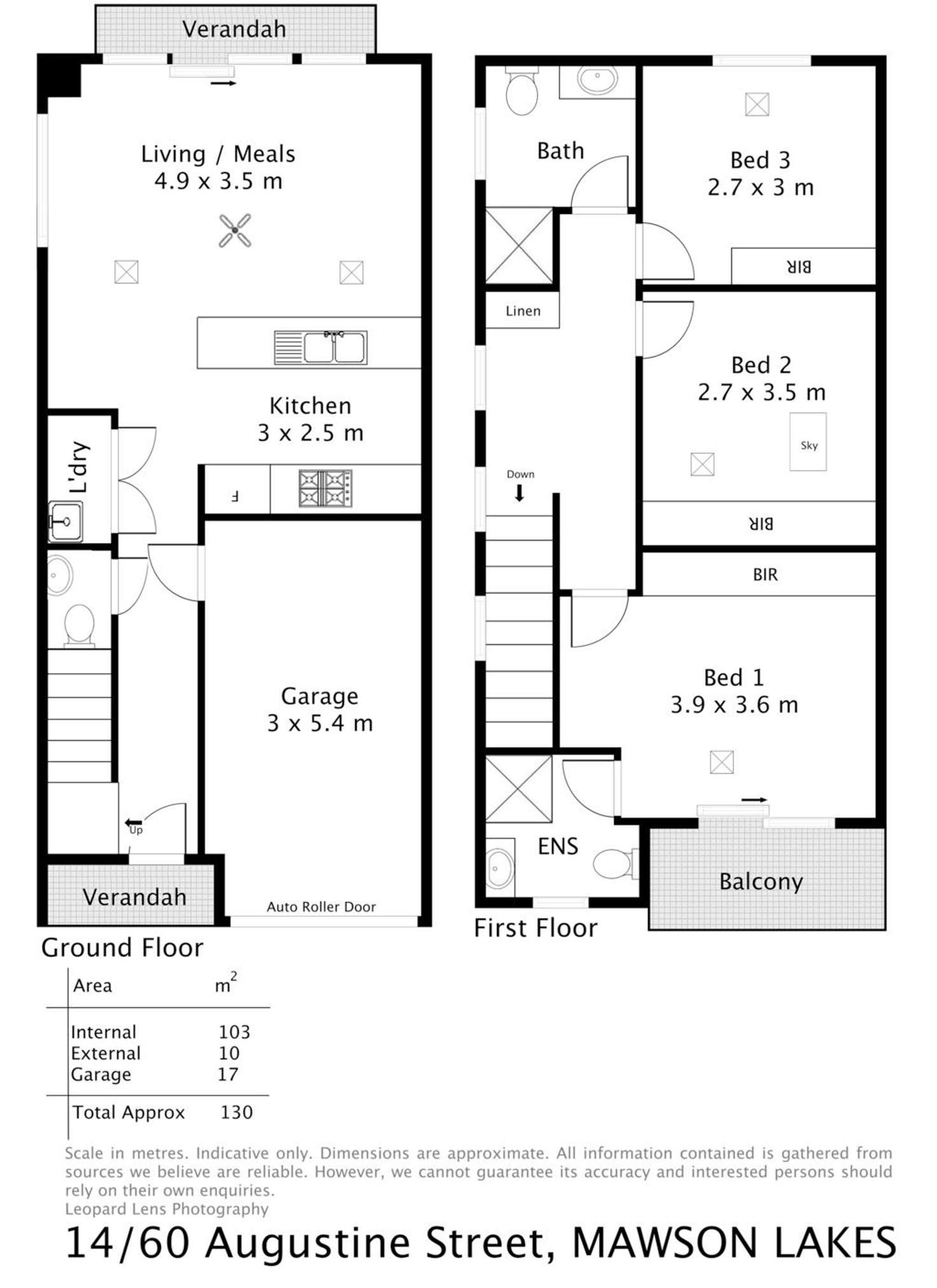 Floorplan of Homely house listing, 14, 60 Augustine Street, Mawson Lakes SA 5095