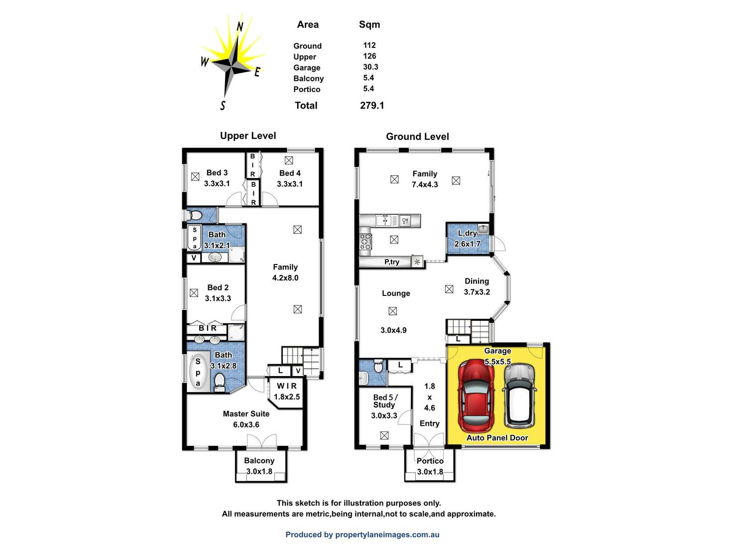 Floorplan of Homely house listing, 134 Sanctuary Drive, Mawson Lakes SA 5095