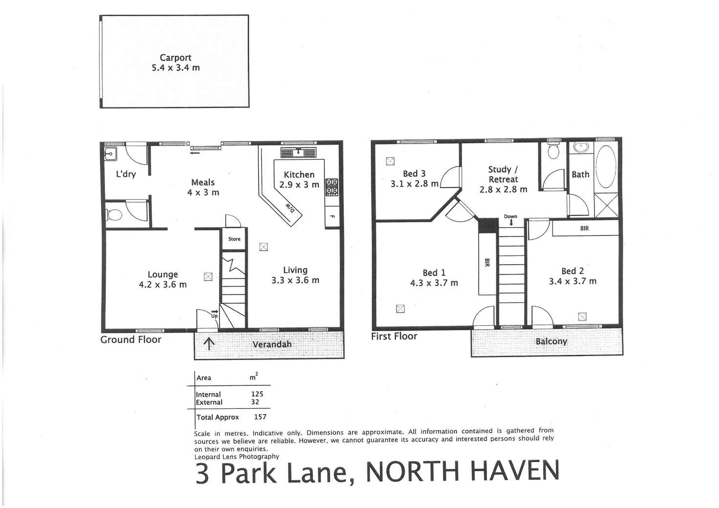 Floorplan of Homely house listing, 3 Park Lane, North Haven SA 5018