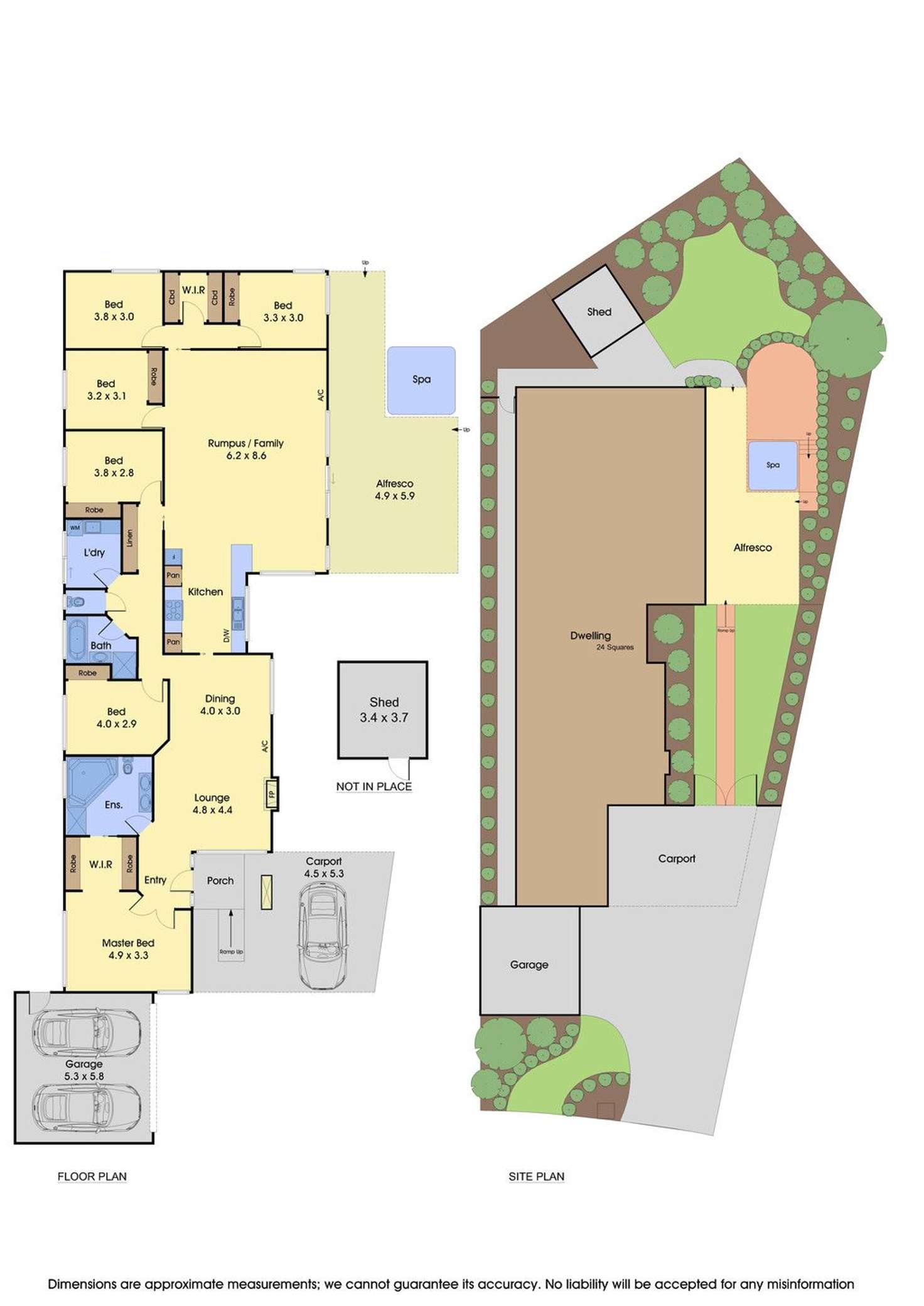 Floorplan of Homely house listing, 8 Kavanagh Court, Rowville VIC 3178