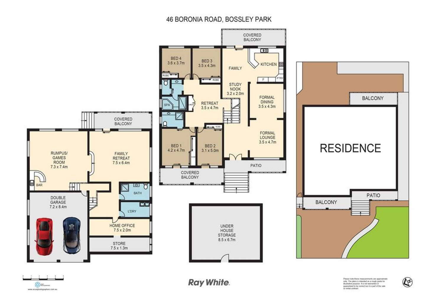 Floorplan of Homely house listing, 46 Boronia Road, Bossley Park NSW 2176