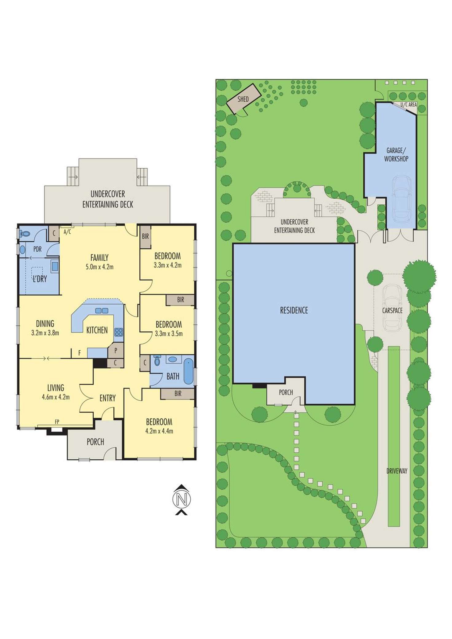 Floorplan of Homely house listing, 138 Roslyn Road, Belmont VIC 3216
