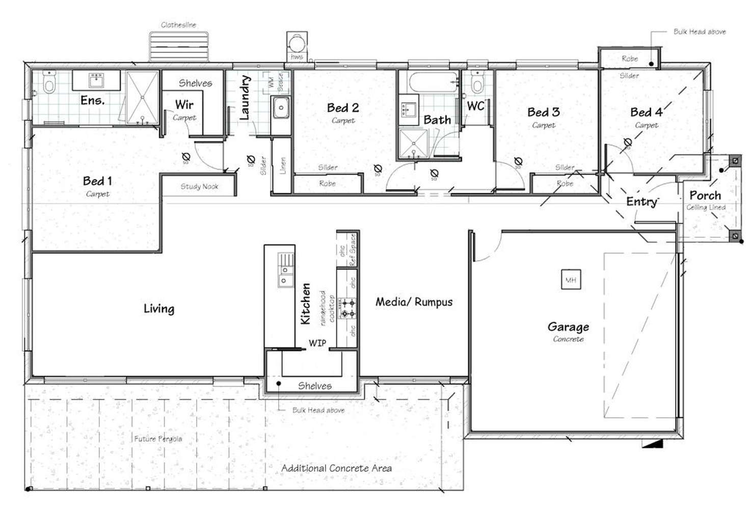 Floorplan of Homely house listing, 20 Cassimaty Street, Ferny Grove QLD 4055
