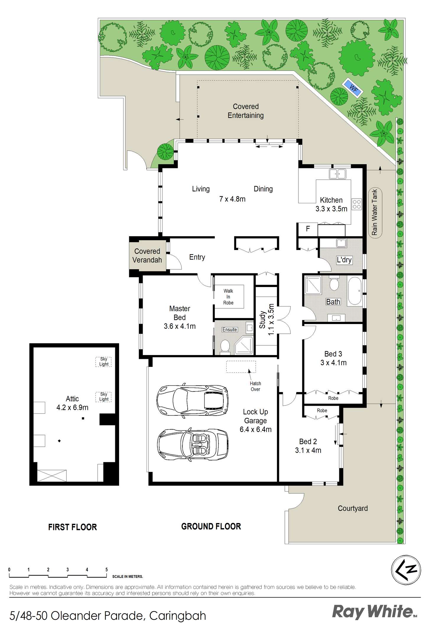 Floorplan of Homely villa listing, 5/48-50 Oleander Parade, Caringbah South NSW 2229