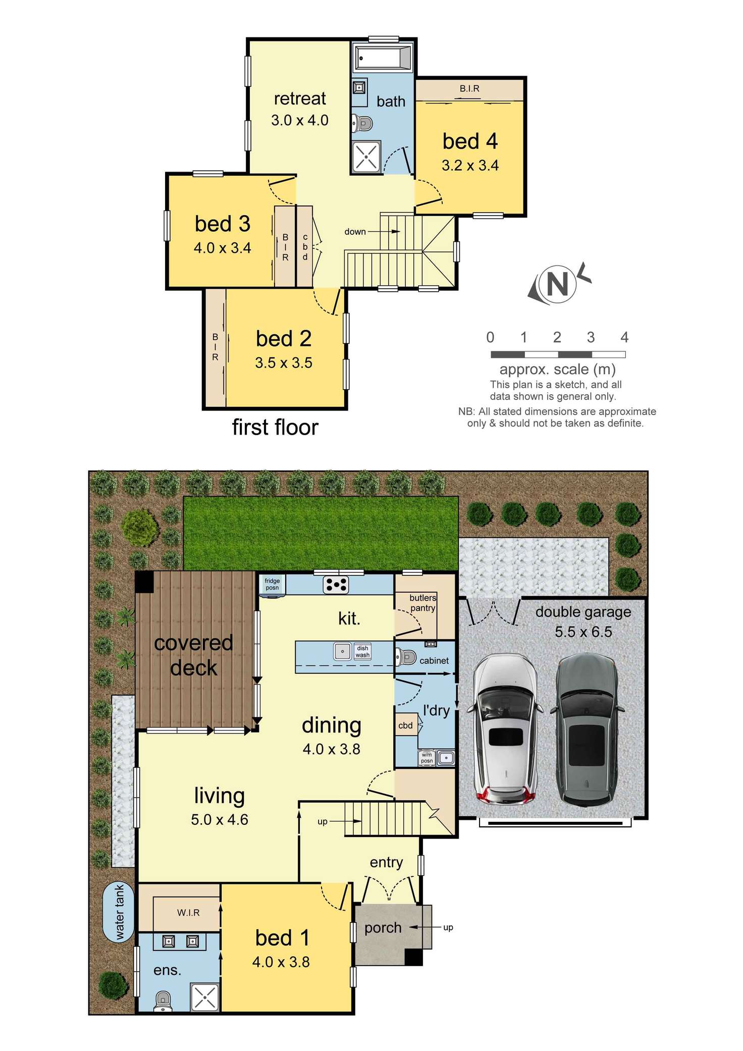 Floorplan of Homely townhouse listing, 2/88 Stanley Avenue, Mount Waverley VIC 3149