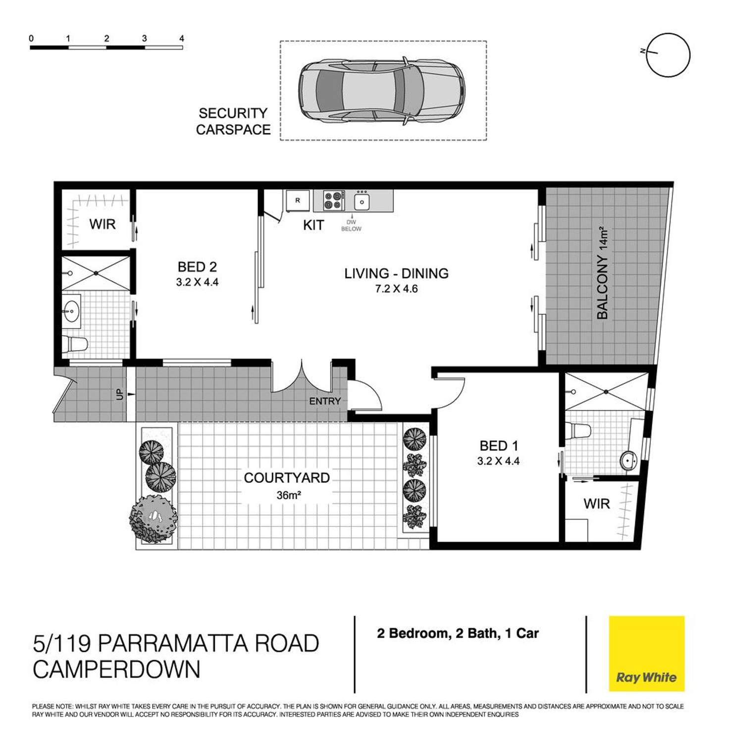 Floorplan of Homely apartment listing, 5/119 Parramatta Road, Camperdown NSW 2050