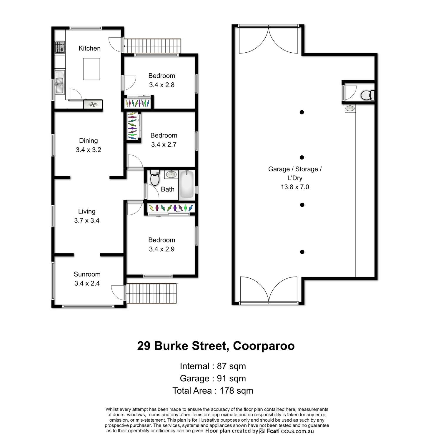 Floorplan of Homely house listing, 29 Burke Street, Coorparoo QLD 4151