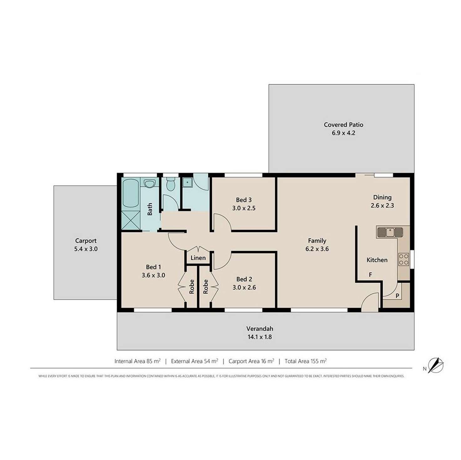 Floorplan of Homely house listing, 6 Campden Street, Browns Plains QLD 4118